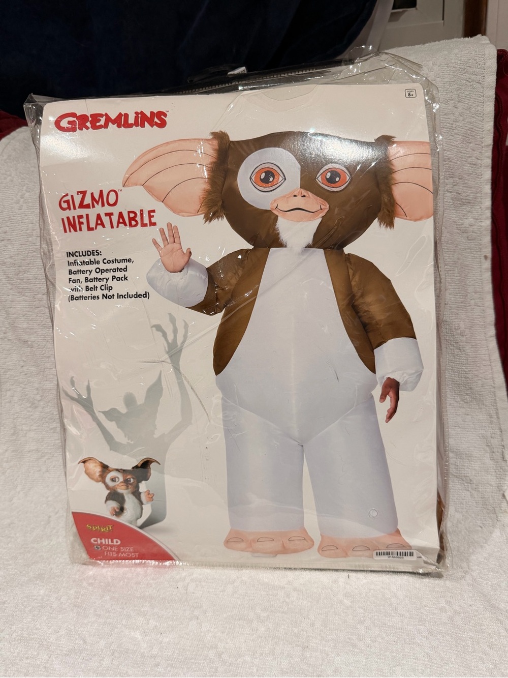 Spirit Gremlins Gizmo Inflatable Costume - 8+